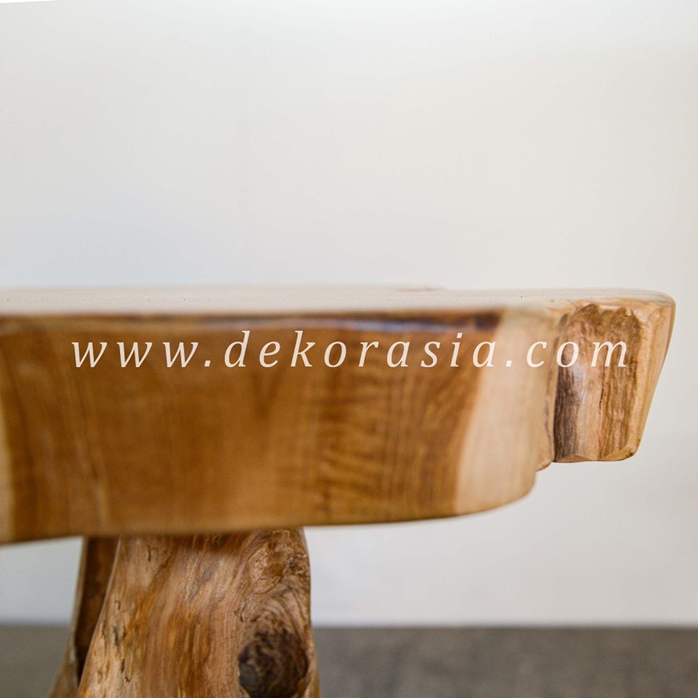 Wooden Stools Natural D40 - Wooden Stools for Home Furniture - Image 4