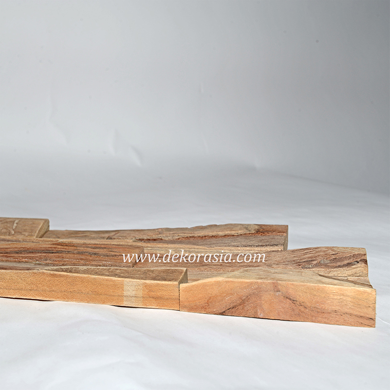 Wood Wall Flooring Natural, Wood Wall Cladding for Interior Decoration - Image 3