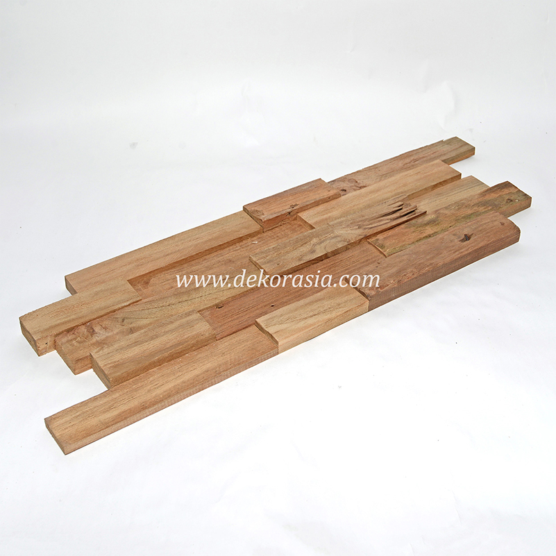 Wood Wall Wooden 3D Wall Cladding, Natural Wood Panels Decorative Interior Decor - Image 1