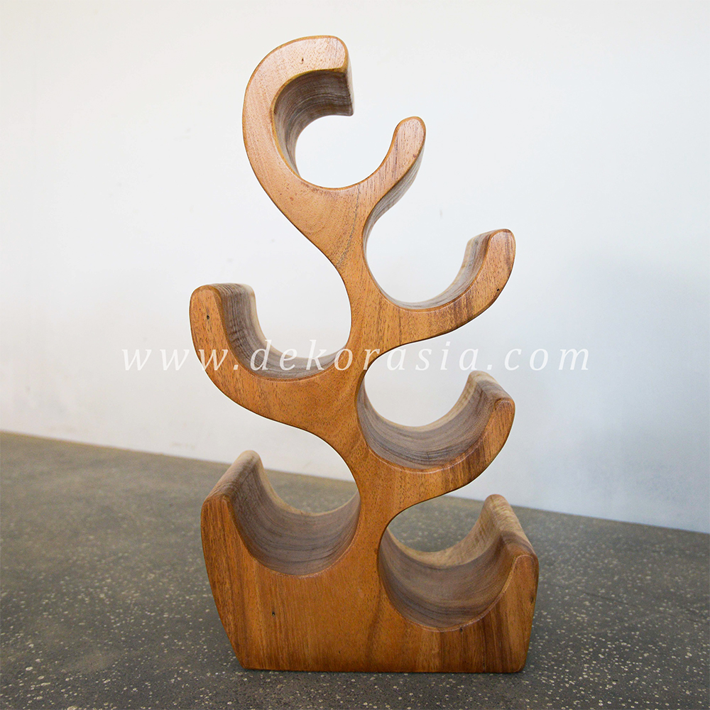 Wine Bottle Holder with 6 Hole - Wine Storage Display Racks - Image 4