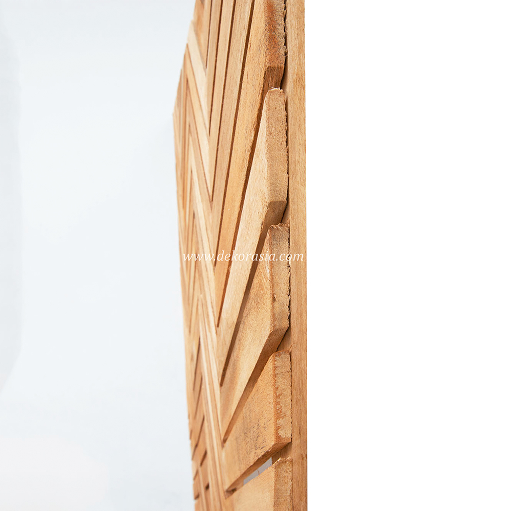 Wood Panels Spider Pattern Design - Natural Wood Fence Variation Pattern - Image 4