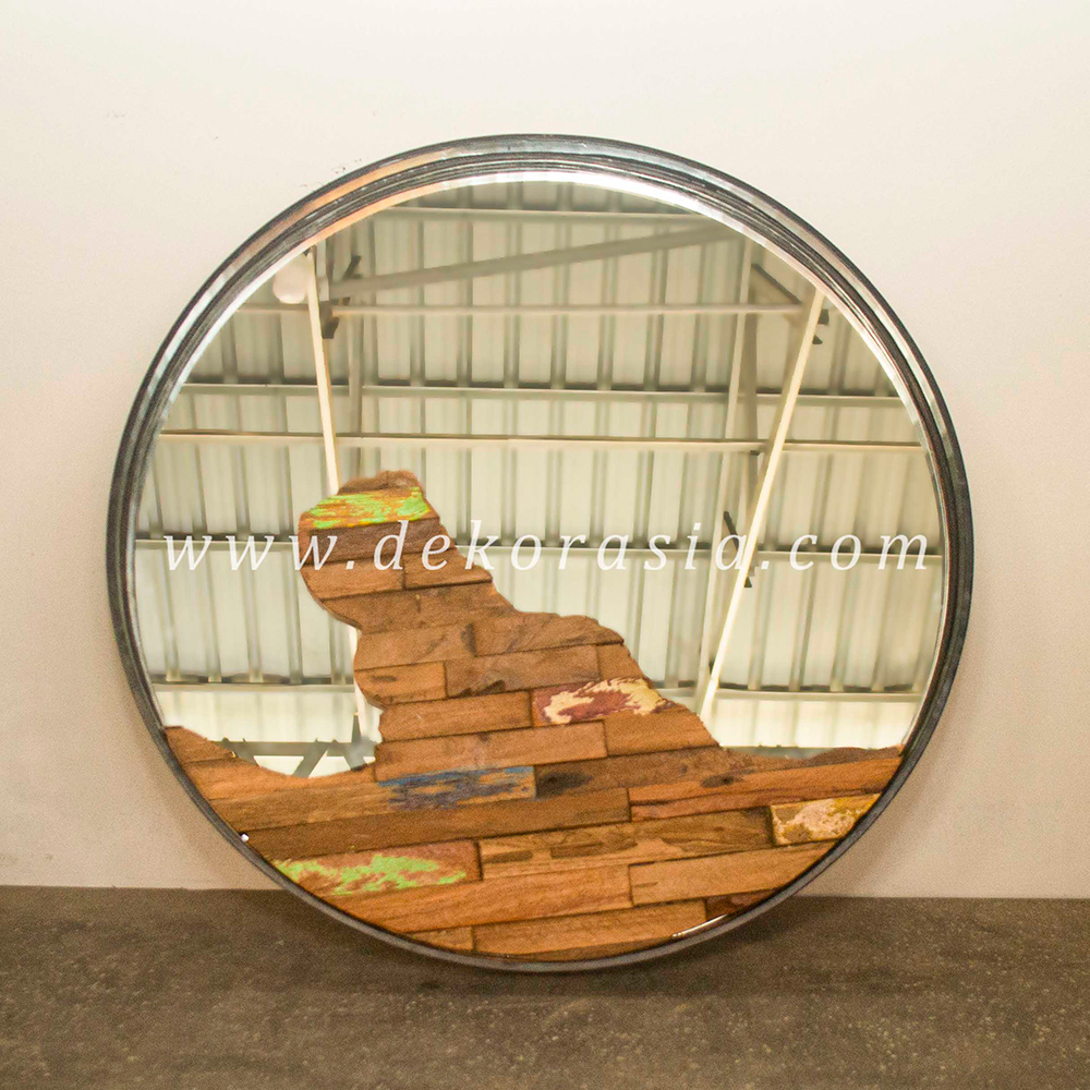 Round Wash Mirror Aesthetic, Wall Mirror High Quality Decorative, Wall Mirror Home Decoration - Image 1