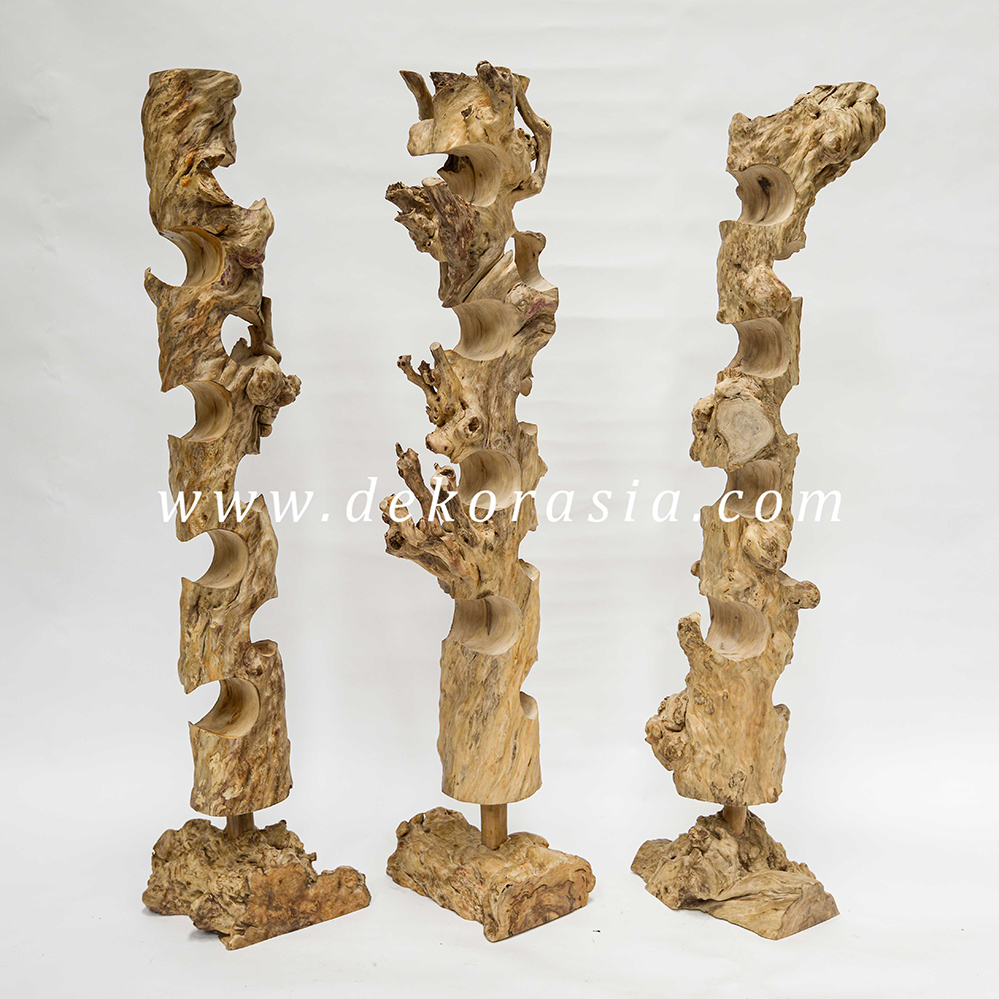 Coffee Wood Wine Rack, Wooden Wine Bottle Holder, Wine Glass Bottle Rack Storage Wine Storage Display Racks - Image 1