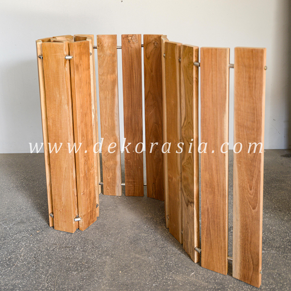 Modern Best Quality Wooden Slat Roll Mattress, Decorative Home Interior Wood Slats Roll, Wooden Slats - Image 2